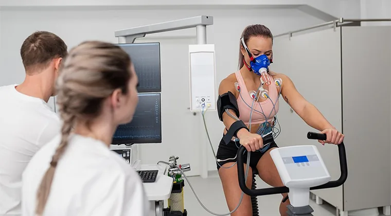 Prueba de ejercicio cardiopulmonar