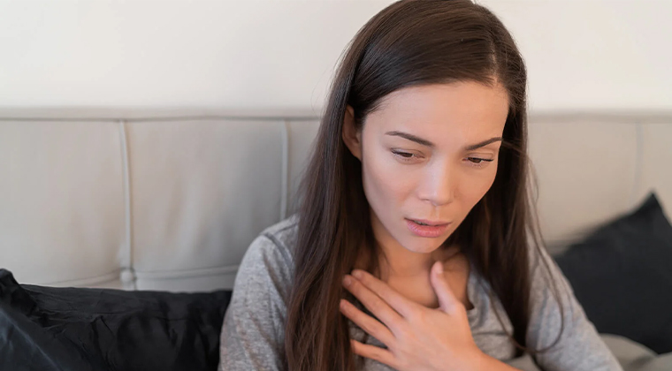 Silbidos al respirar (sibilancias)